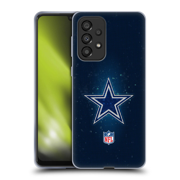 NFL Dallas Cowboys Artwork LED Soft Gel Case for Samsung Galaxy A33 5G (2022)
