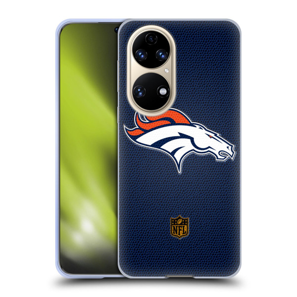 NFL Denver Broncos Logo Football Soft Gel Case for Huawei P50