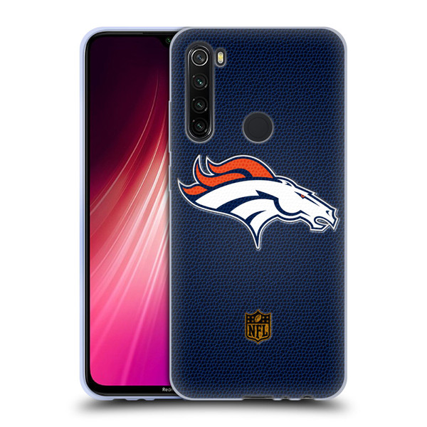 NFL Denver Broncos Logo Football Soft Gel Case for Xiaomi Redmi Note 8T