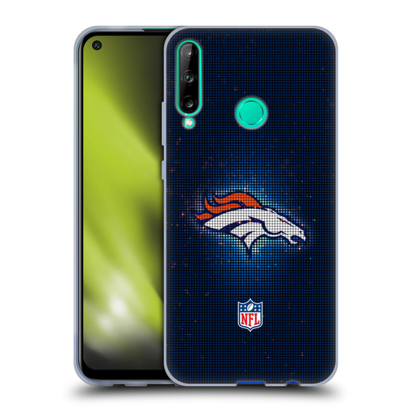 NFL Denver Broncos Artwork LED Soft Gel Case for Huawei P40 lite E