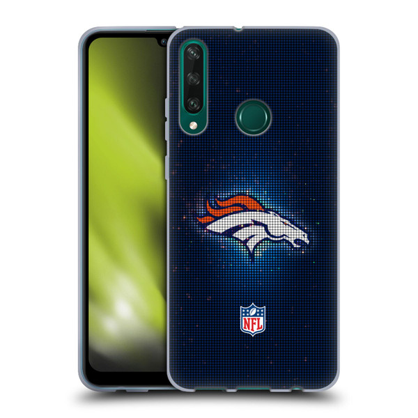 NFL Denver Broncos Artwork LED Soft Gel Case for Huawei Y6p