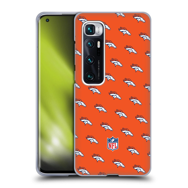 NFL Denver Broncos Artwork Patterns Soft Gel Case for Xiaomi Mi 10 Ultra 5G