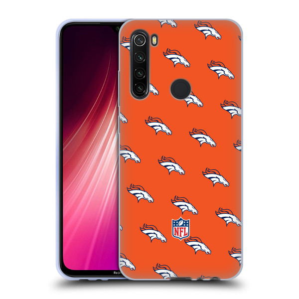 NFL Denver Broncos Artwork Patterns Soft Gel Case for Xiaomi Redmi Note 8T