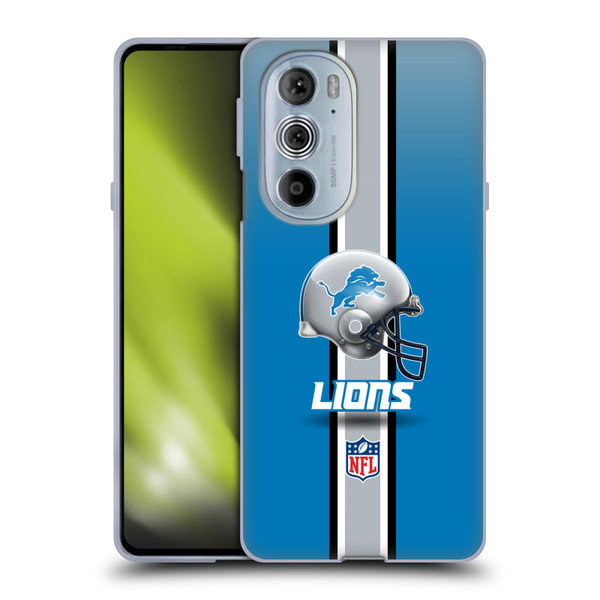 NFL Detroit Lions Logo Helmet Soft Gel Case for Motorola Edge X30