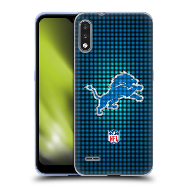 NFL Detroit Lions Artwork LED Soft Gel Case for LG K22