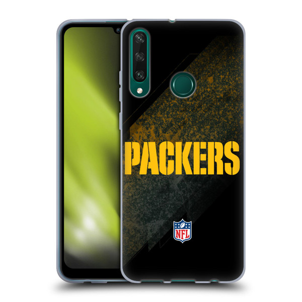 NFL Green Bay Packers Logo Blur Soft Gel Case for Huawei Y6p