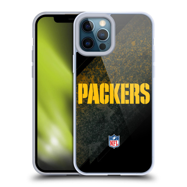 NFL Green Bay Packers Logo Blur Soft Gel Case for Apple iPhone 12 Pro Max & MagSafe