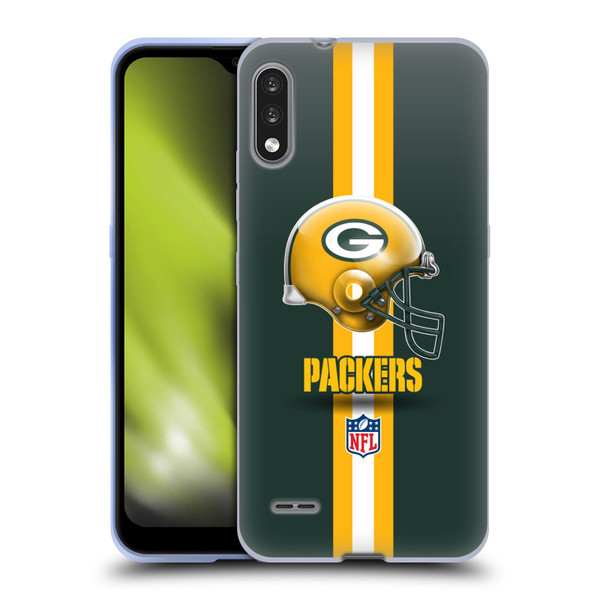 NFL Green Bay Packers Logo Helmet Soft Gel Case for LG K22