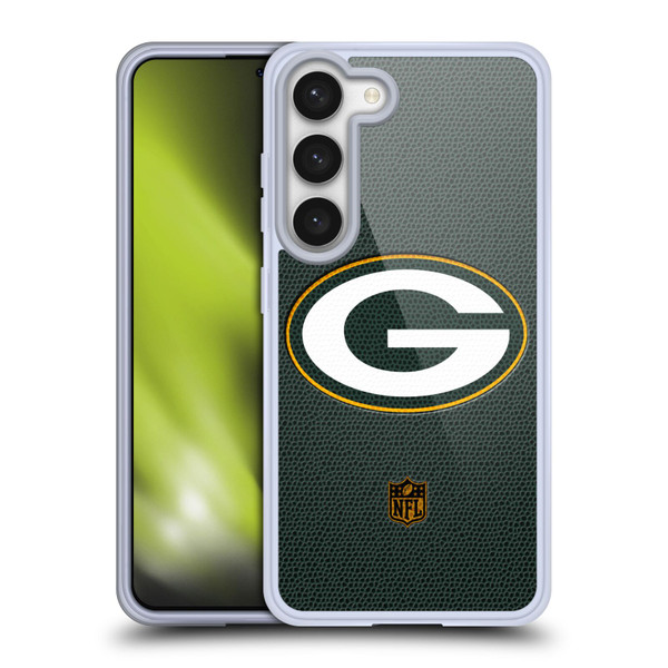 NFL Green Bay Packers Logo Football Soft Gel Case for Samsung Galaxy S23 5G