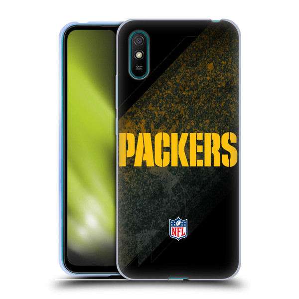 NFL Green Bay Packers Logo Blur Soft Gel Case for Xiaomi Redmi 9A / Redmi 9AT