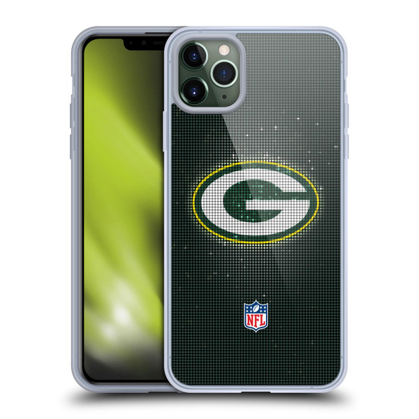 NFL Green Bay Packers Artwork LED Soft Gel Case for Apple iPhone 11 Pro Max