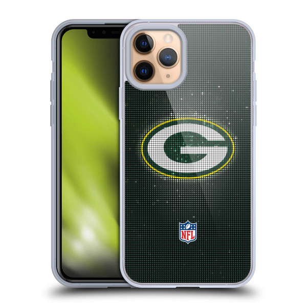 NFL Green Bay Packers Artwork LED Soft Gel Case for Apple iPhone 11 Pro