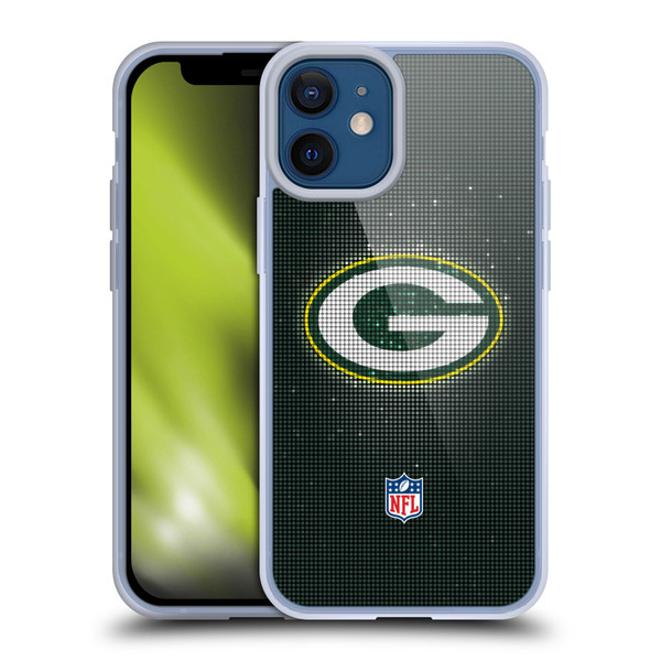 NFL Green Bay Packers Artwork LED Soft Gel Case for Apple iPhone 12 Mini