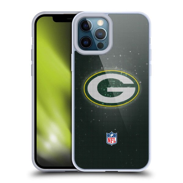 NFL Green Bay Packers Artwork LED Soft Gel Case for Apple iPhone 12 Pro Max
