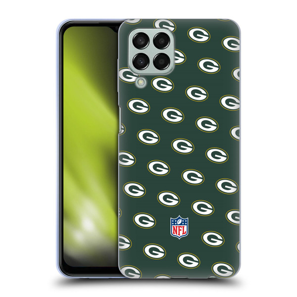 NFL Green Bay Packers Artwork Patterns Soft Gel Case for Samsung Galaxy M33 (2022)