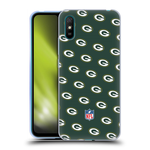 NFL Green Bay Packers Artwork Patterns Soft Gel Case for Xiaomi Redmi 9A / Redmi 9AT