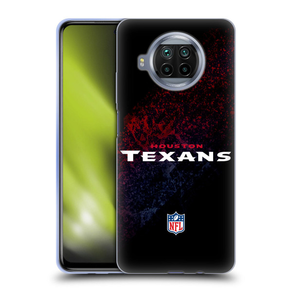 NFL Houston Texans Logo Blur Soft Gel Case for Xiaomi Mi 10T Lite 5G
