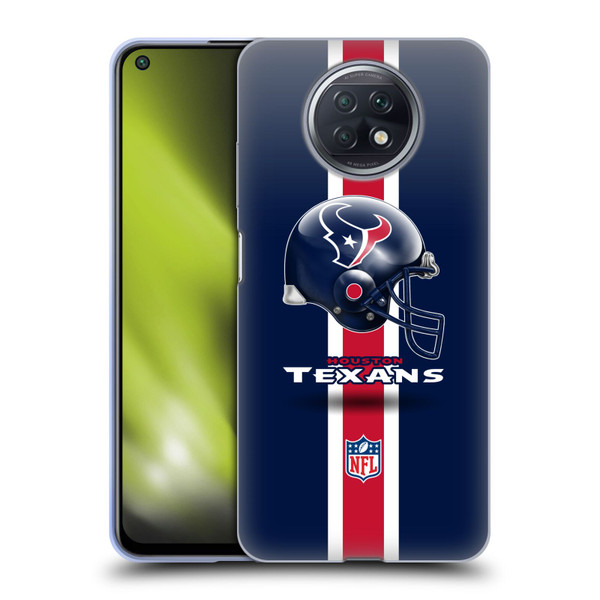 NFL Houston Texans Logo Helmet Soft Gel Case for Xiaomi Redmi Note 9T 5G