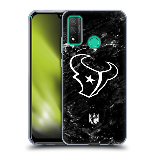 NFL Houston Texans Artwork Marble Soft Gel Case for Huawei P Smart (2020)