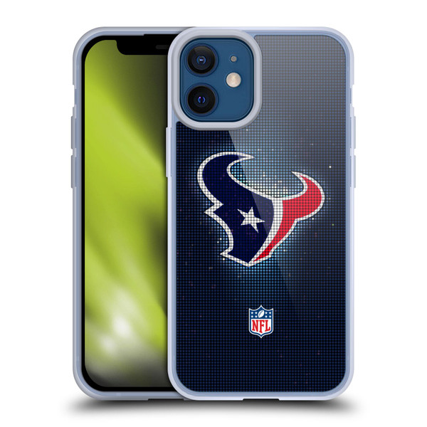 NFL Houston Texans Artwork LED Soft Gel Case for Apple iPhone 12 Mini
