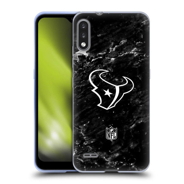 NFL Houston Texans Artwork Marble Soft Gel Case for LG K22