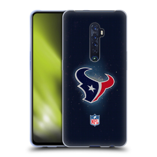 NFL Houston Texans Artwork LED Soft Gel Case for OPPO Reno 2