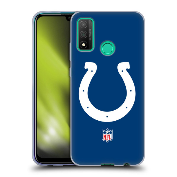 NFL Indianapolis Colts Logo Plain Soft Gel Case for Huawei P Smart (2020)