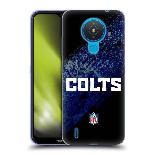 NFL Indianapolis Colts Logo Blur Soft Gel Case for Nokia 1.4