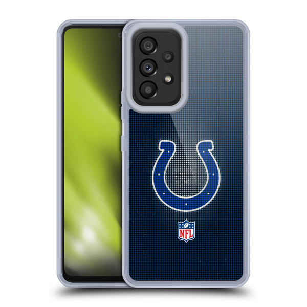 NFL Indianapolis Colts Artwork LED Soft Gel Case for Samsung Galaxy A53 5G (2022)