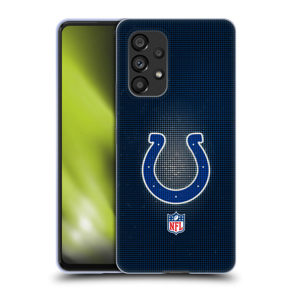 NFL Indianapolis Colts Artwork LED Soft Gel Case for Samsung Galaxy A53 5G (2022)