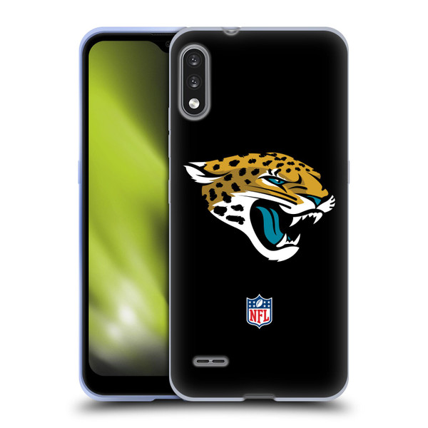 NFL Jacksonville Jaguars Logo Plain Soft Gel Case for LG K22