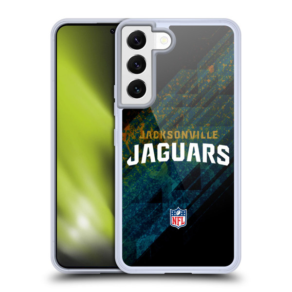 NFL Jacksonville Jaguars Logo Blur Soft Gel Case for Samsung Galaxy S22 5G