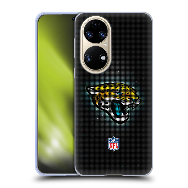 NFL Jacksonville Jaguars Artwork LED Soft Gel Case for Huawei P50