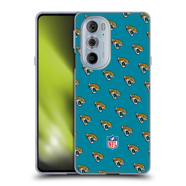NFL Jacksonville Jaguars Artwork Patterns Soft Gel Case for Motorola Edge X30