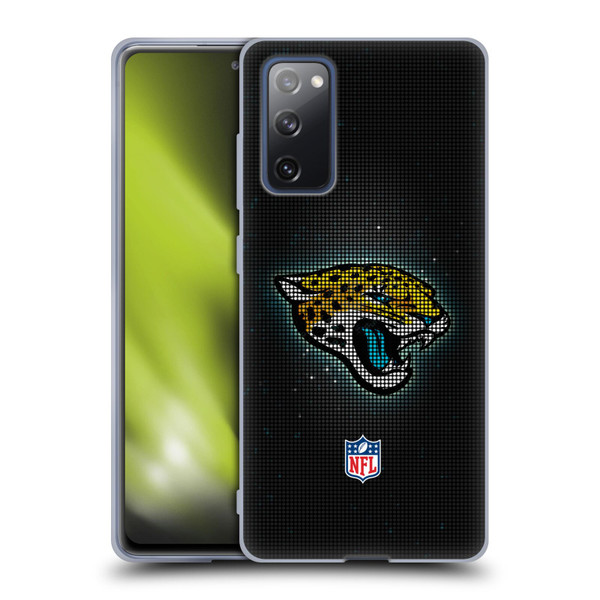 NFL Jacksonville Jaguars Artwork LED Soft Gel Case for Samsung Galaxy S20 FE / 5G