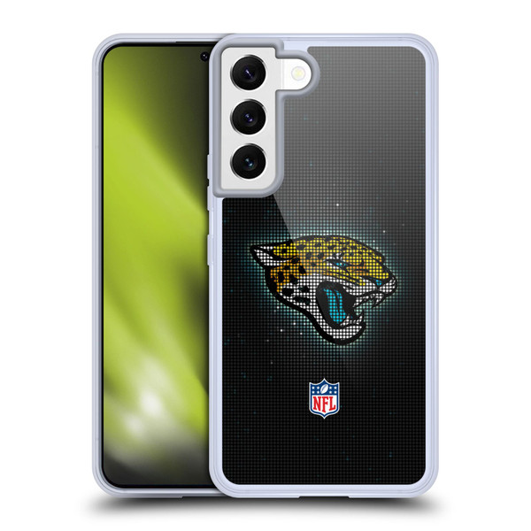 NFL Jacksonville Jaguars Artwork LED Soft Gel Case for Samsung Galaxy S22 5G