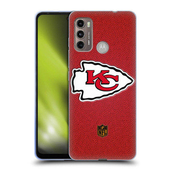 NFL Kansas City Chiefs Logo Football Soft Gel Case for Motorola Moto G60 / Moto G40 Fusion