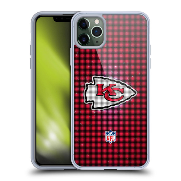 NFL Kansas City Chiefs Artwork LED Soft Gel Case for Apple iPhone 11 Pro Max