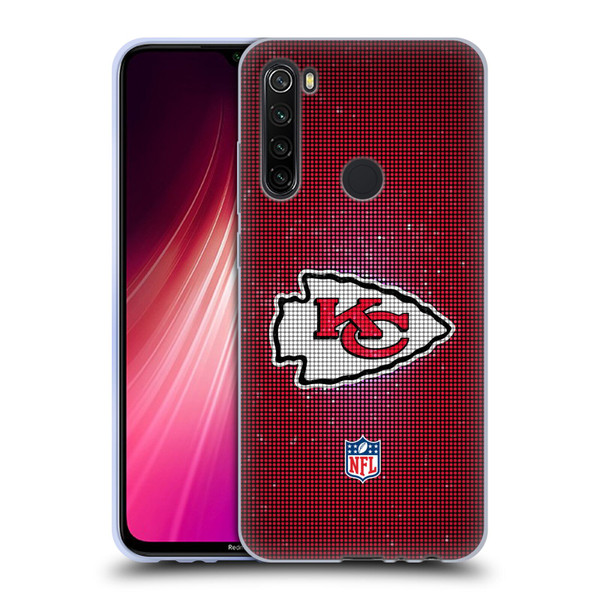 NFL Kansas City Chiefs Artwork LED Soft Gel Case for Xiaomi Redmi Note 8T