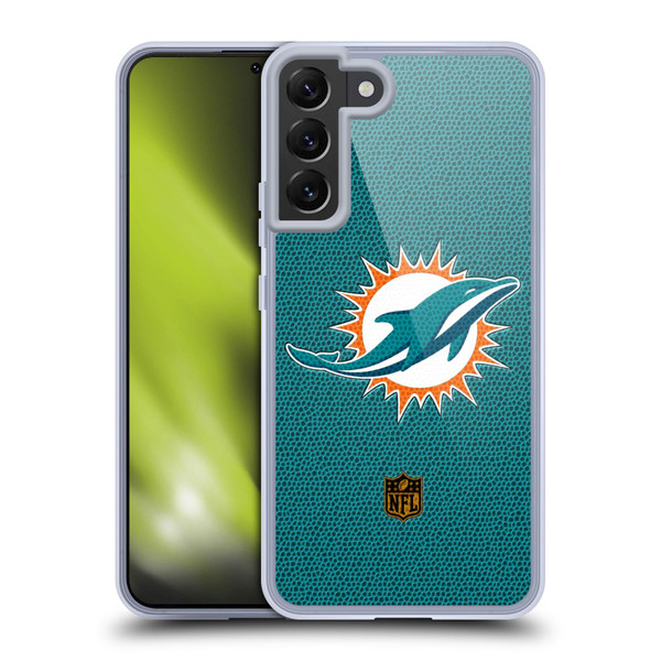 NFL Miami Dolphins Logo Football Soft Gel Case for Samsung Galaxy S22+ 5G NFL Miami Dolphins Logo Football Soft Gel Case for Samsung Galaxy S22+ 5G