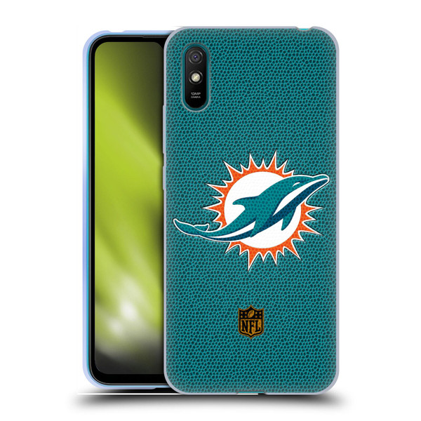 NFL Miami Dolphins Logo Football Soft Gel Case for Xiaomi Redmi 9A / Redmi 9AT