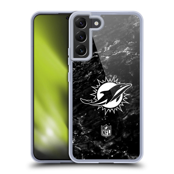 NFL Miami Dolphins Artwork Marble Soft Gel Case for Samsung Galaxy S22+ 5G NFL Miami Dolphins Artwork Marble Soft Gel Case for Samsung Galaxy S22+ 5G