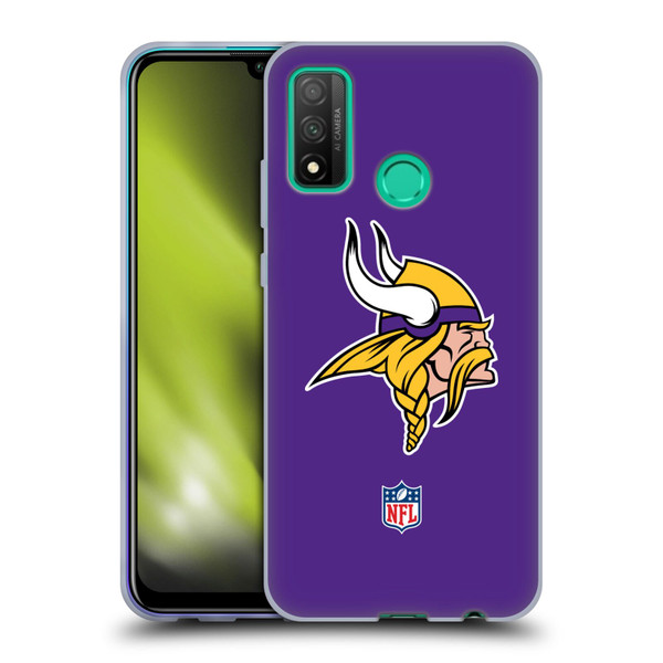 NFL Minnesota Vikings Logo Plain Soft Gel Case for Huawei P Smart (2020)