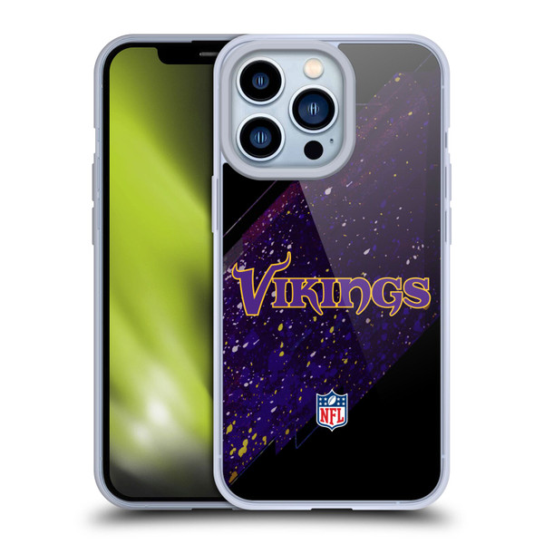 NFL Minnesota Vikings Logo Blur Soft Gel Case for Apple iPhone 13 Pro NFL Minnesota Vikings Logo Blur Soft Gel Case for Apple iPhone 13 Pro