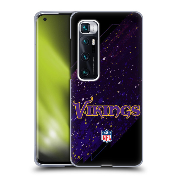 NFL Minnesota Vikings Logo Blur Soft Gel Case for Xiaomi Mi 10 Ultra 5G