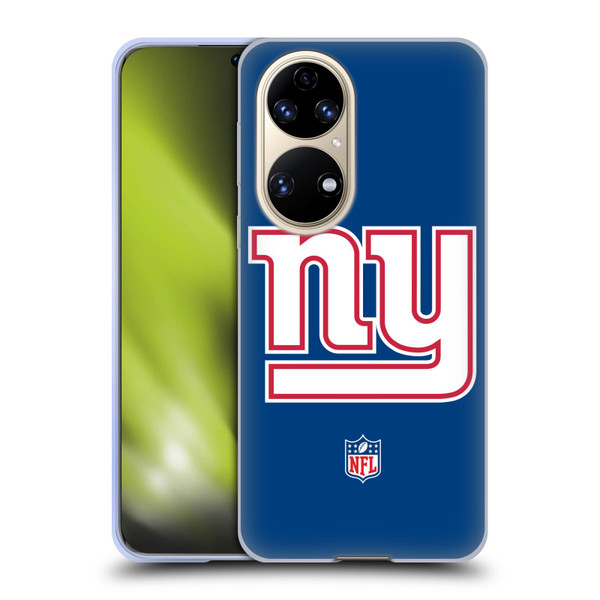 NFL New York Giants Logo Plain Soft Gel Case for Huawei P50