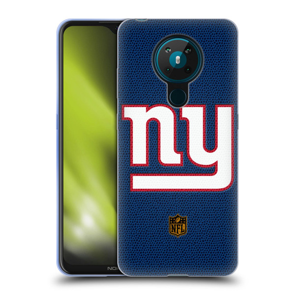 NFL New York Giants Logo Football Soft Gel Case for Nokia 5.3