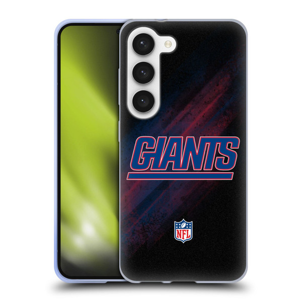 NFL New York Giants Logo Blur Soft Gel Case for Samsung Galaxy S23 5G