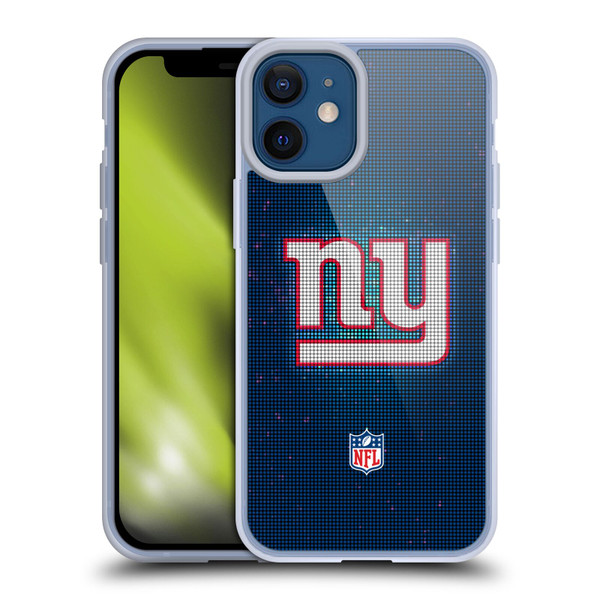 NFL New York Giants Artwork LED Soft Gel Case for Apple iPhone 12 Mini