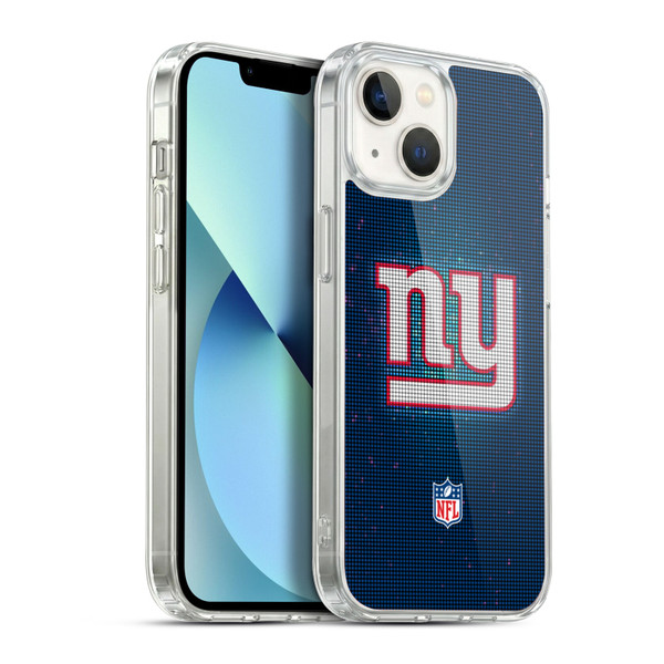 NFL New York Giants Artwork LED Soft Gel Case for Apple iPhone 13
